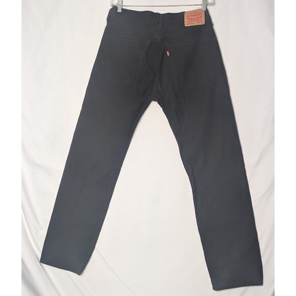 LEVI STRAUSS black workwear fit Mens Size W 36 L 34 Goth Grunge Punk Rock - Picture 5 of 8